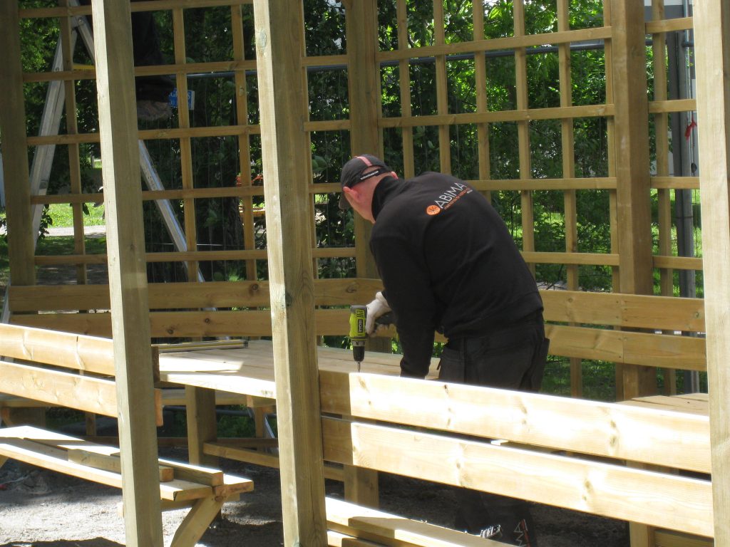 Pergola trä