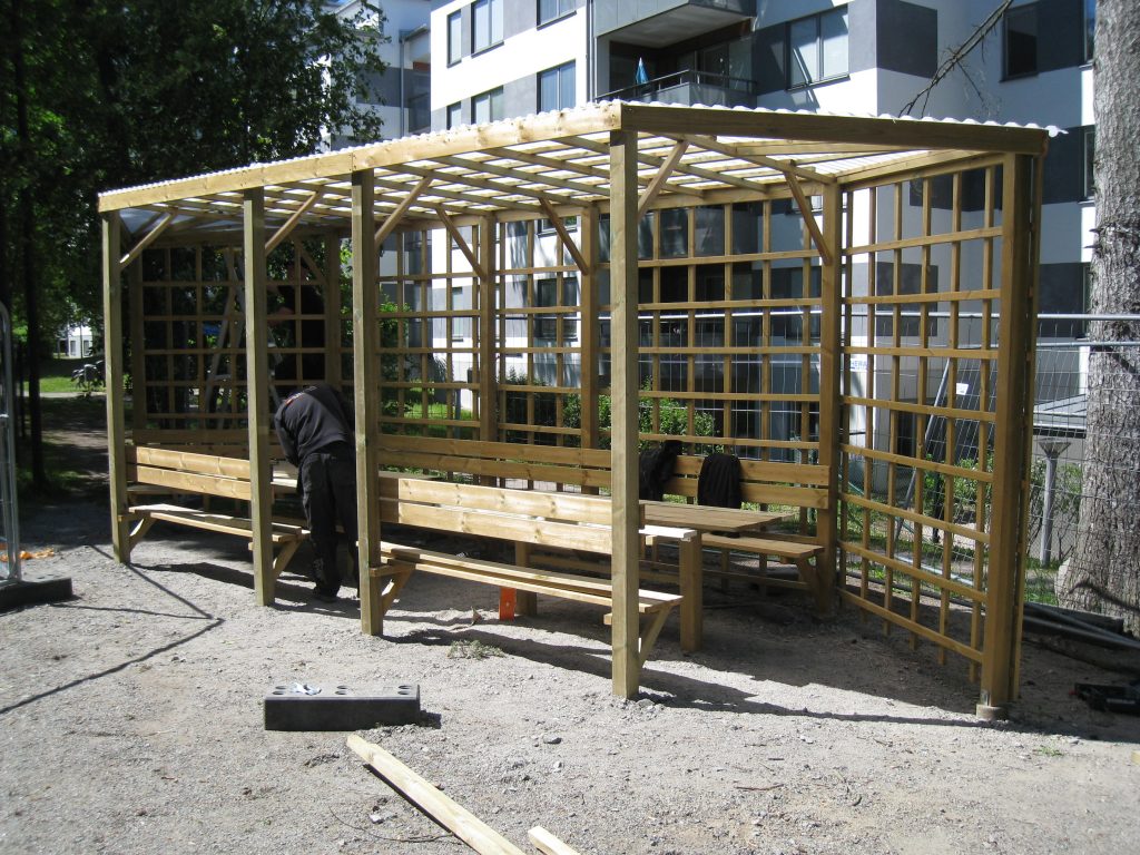 Pergola trä
